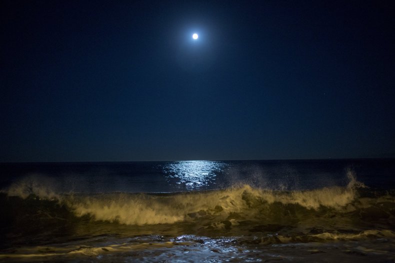 Supermoon California