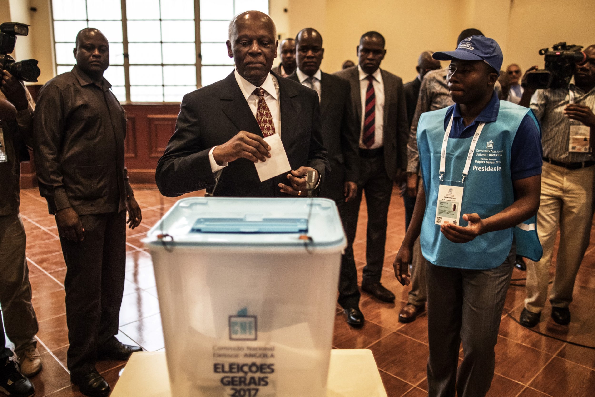 Angola president voting