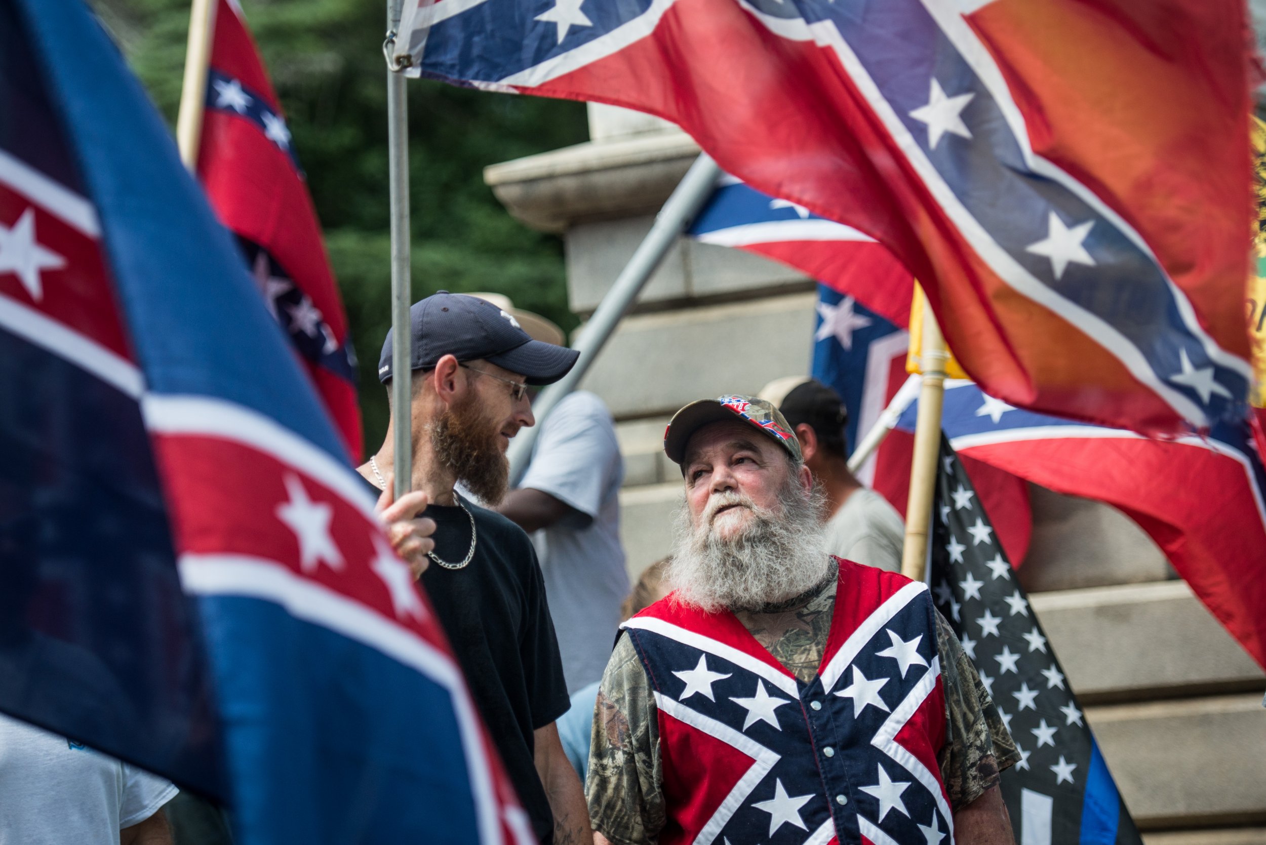 Rebel Flag, Confederate Battle Cap - US Patriot Flags