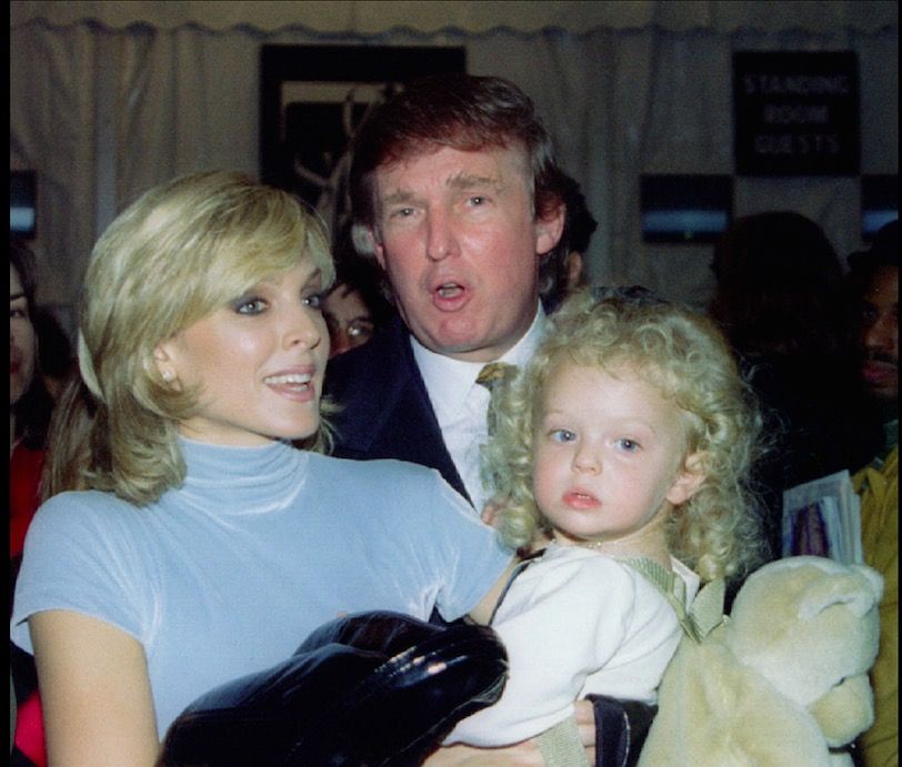 Trump and family
