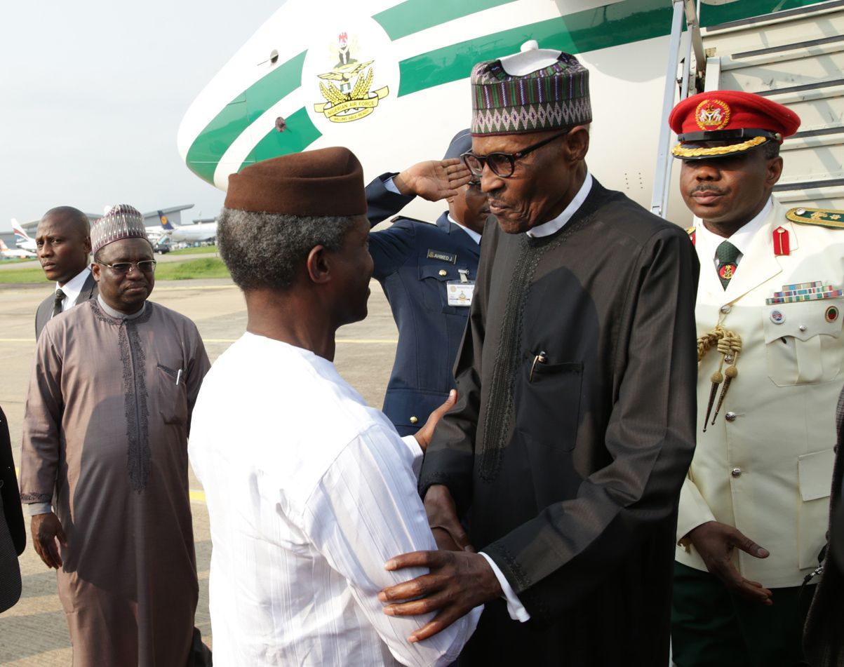 Buhari and Osinbajo