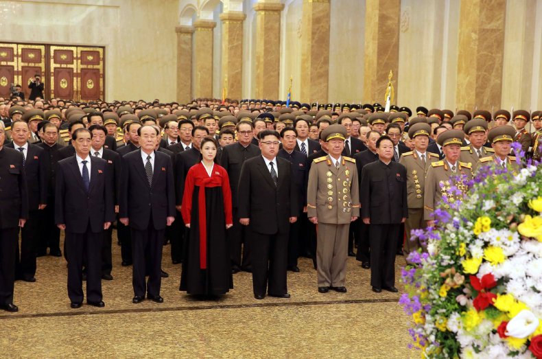 Ri Sol Ju in January