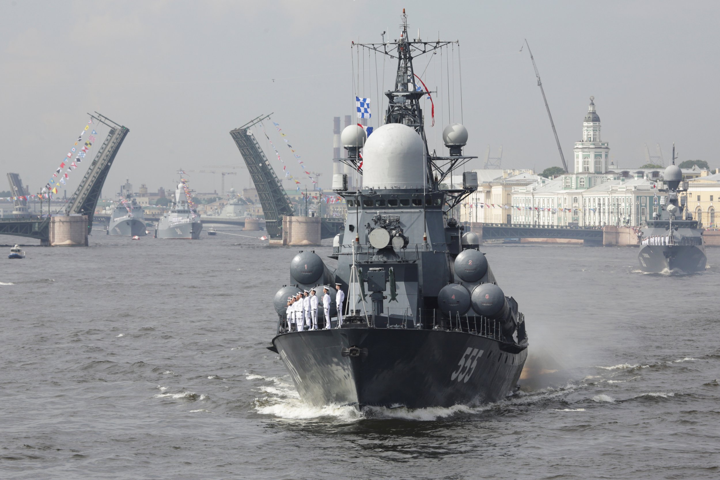 Russia Launches Massive Armada for Latest Baltic Sea Drill to