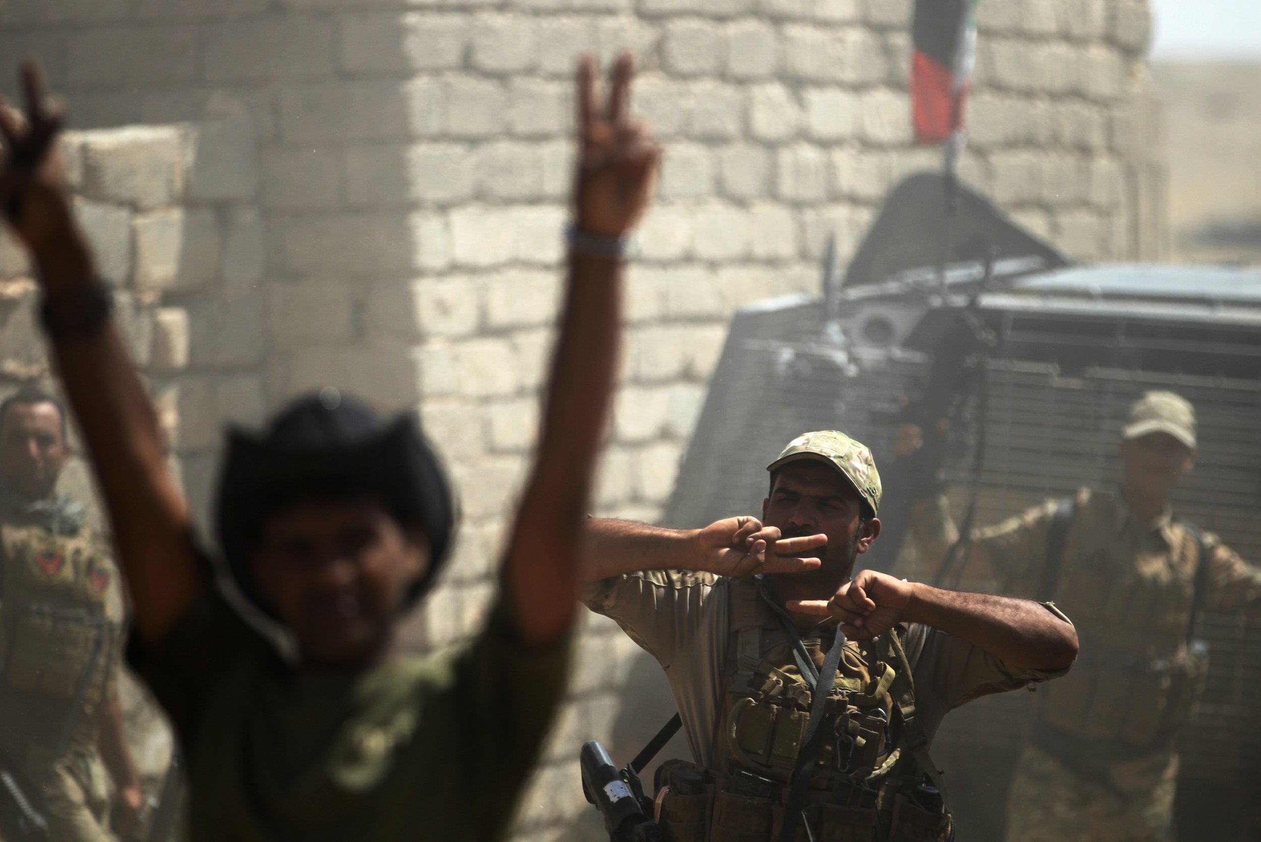 ISIS fighters in Tal Afar