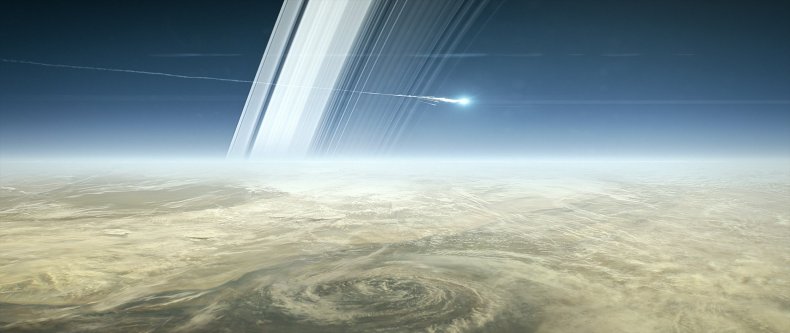 Cassini melt