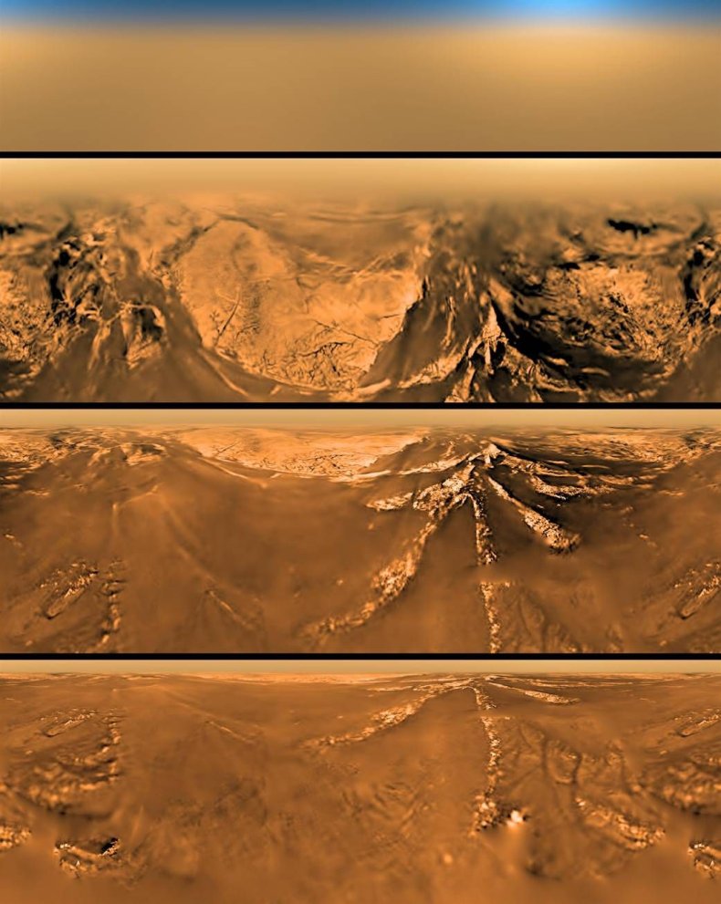 Titan surface