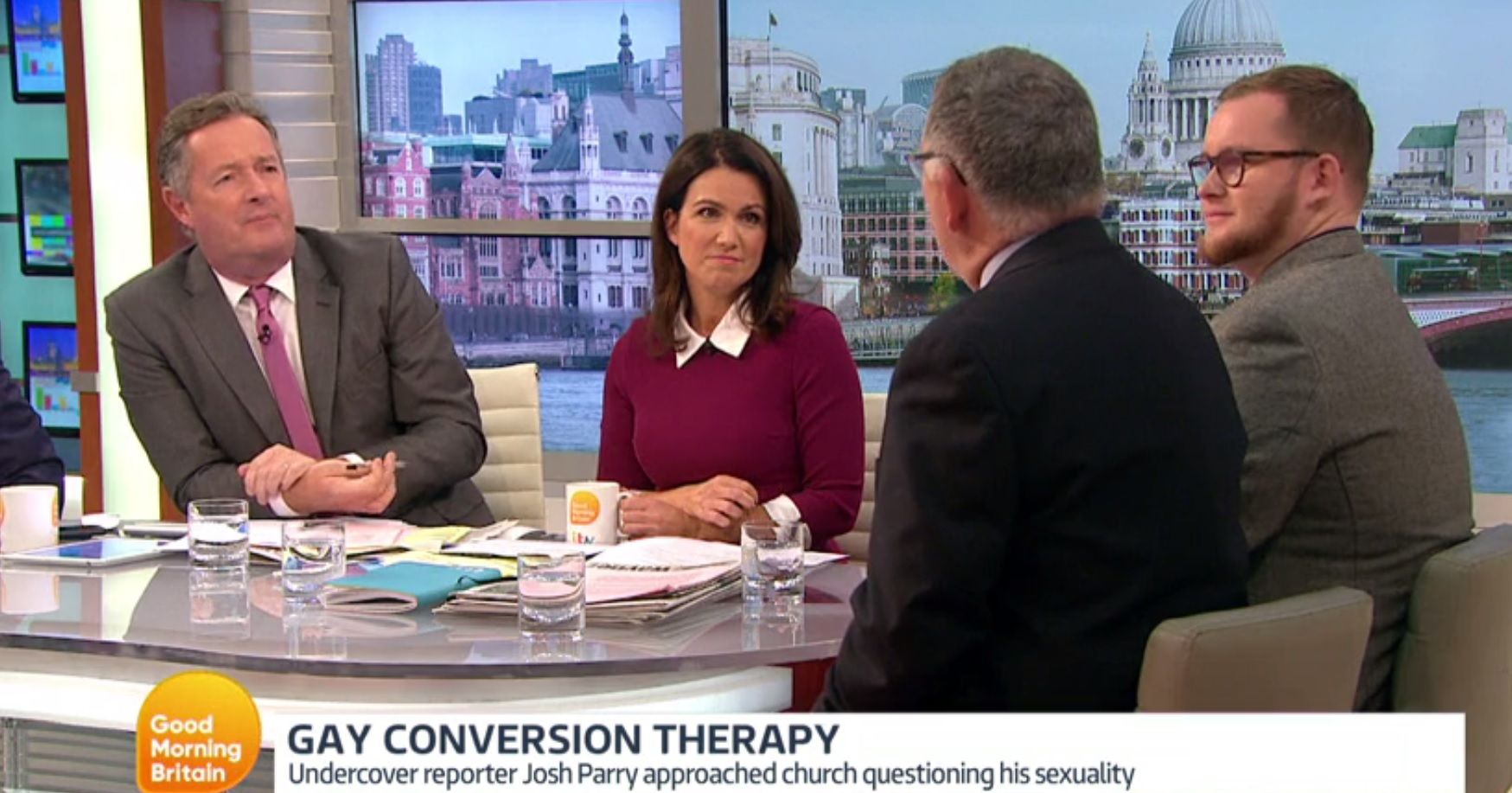 Piers Morgan and Mike Davidson on GMB