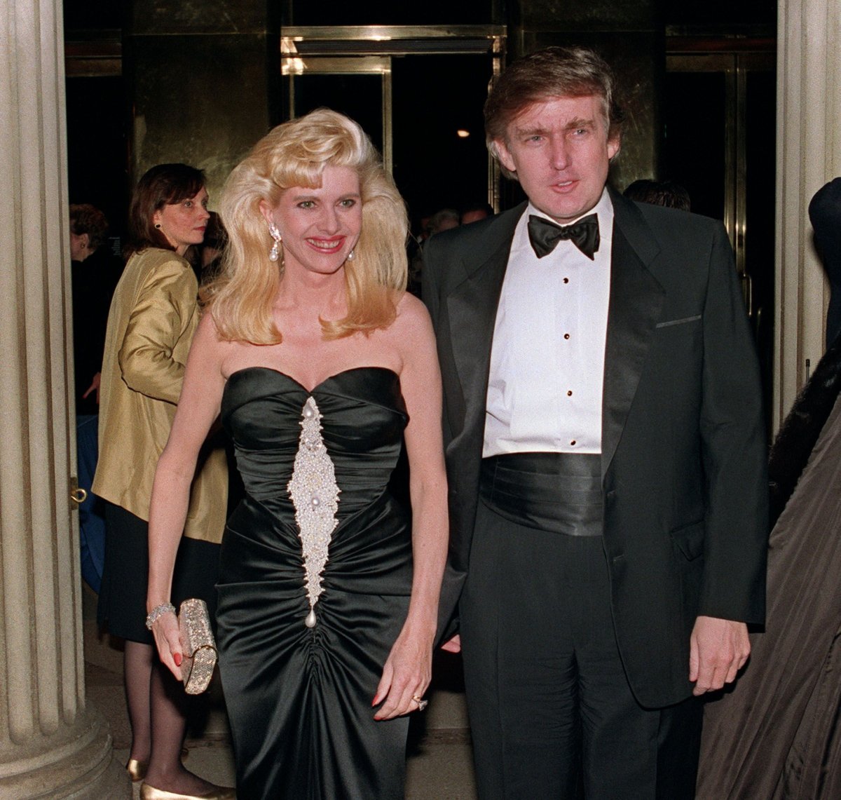 Trump and Ivana Trump