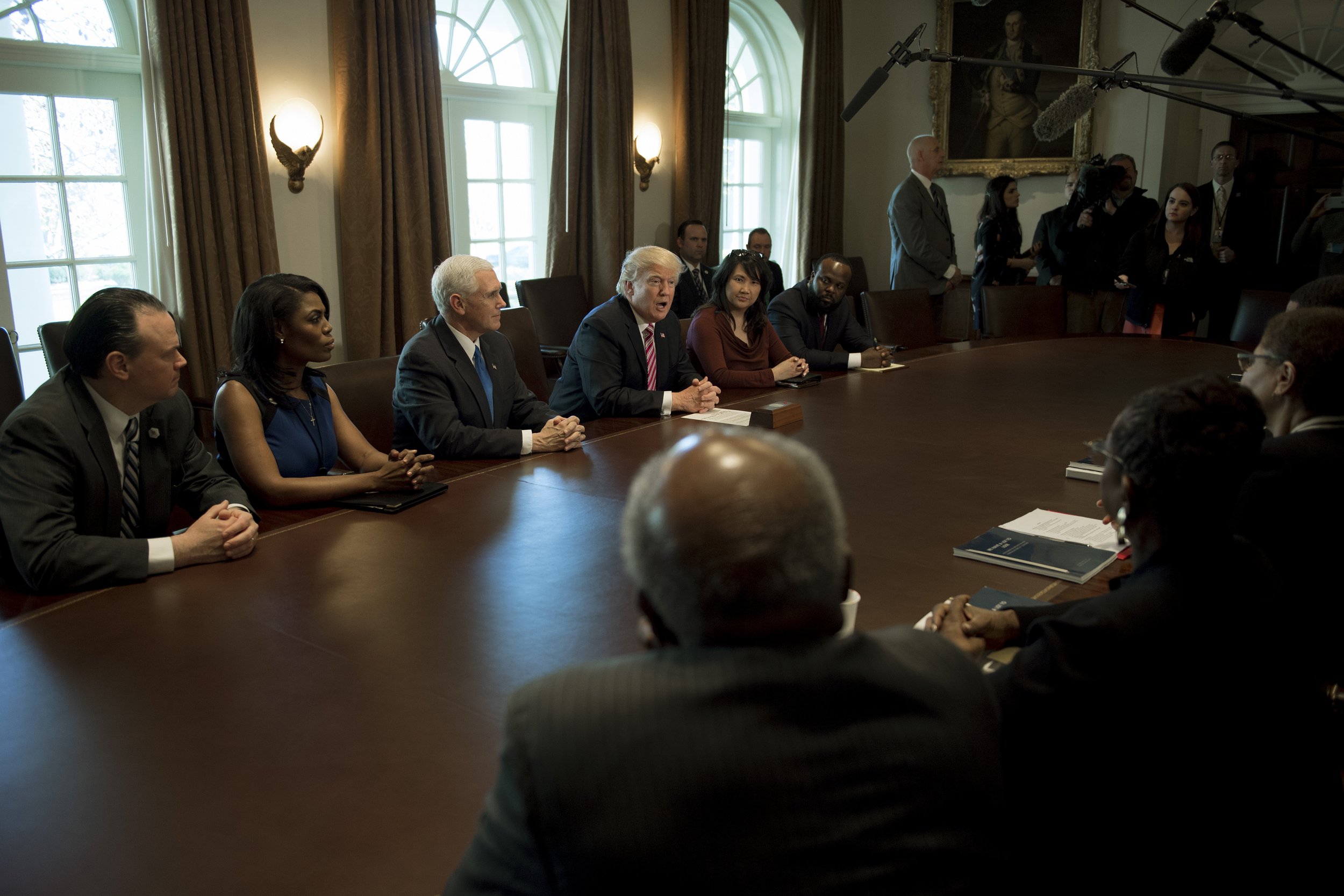 Donald Trump, Congressional Black caucus