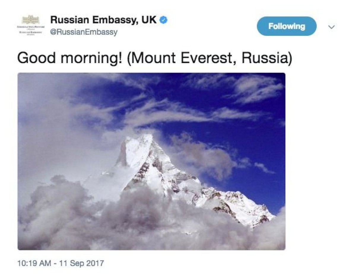 mount everest russia