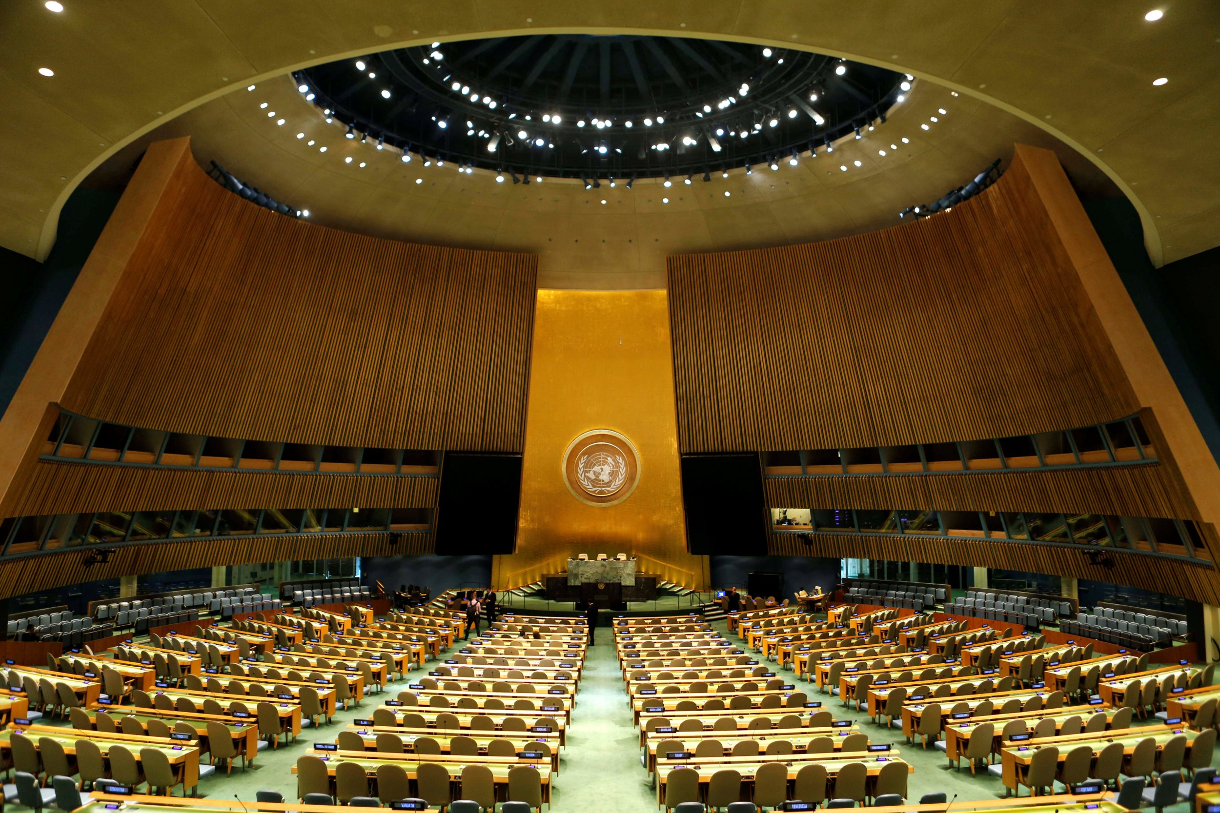 What Is The Un General Assembly Voting On Today