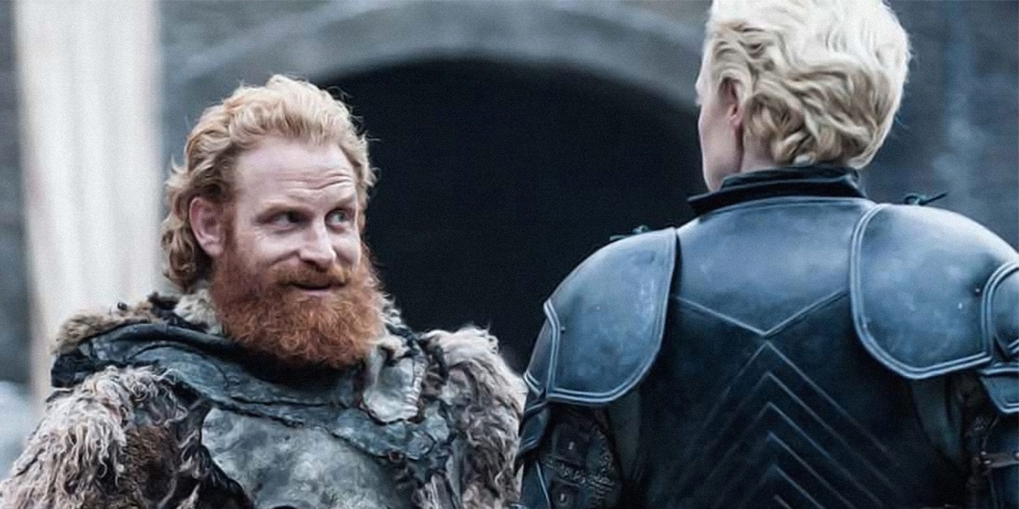 Game Of Thrones Season 8 S Brienne Of Tarth Actor Drops Tormund Giantsbane Hint