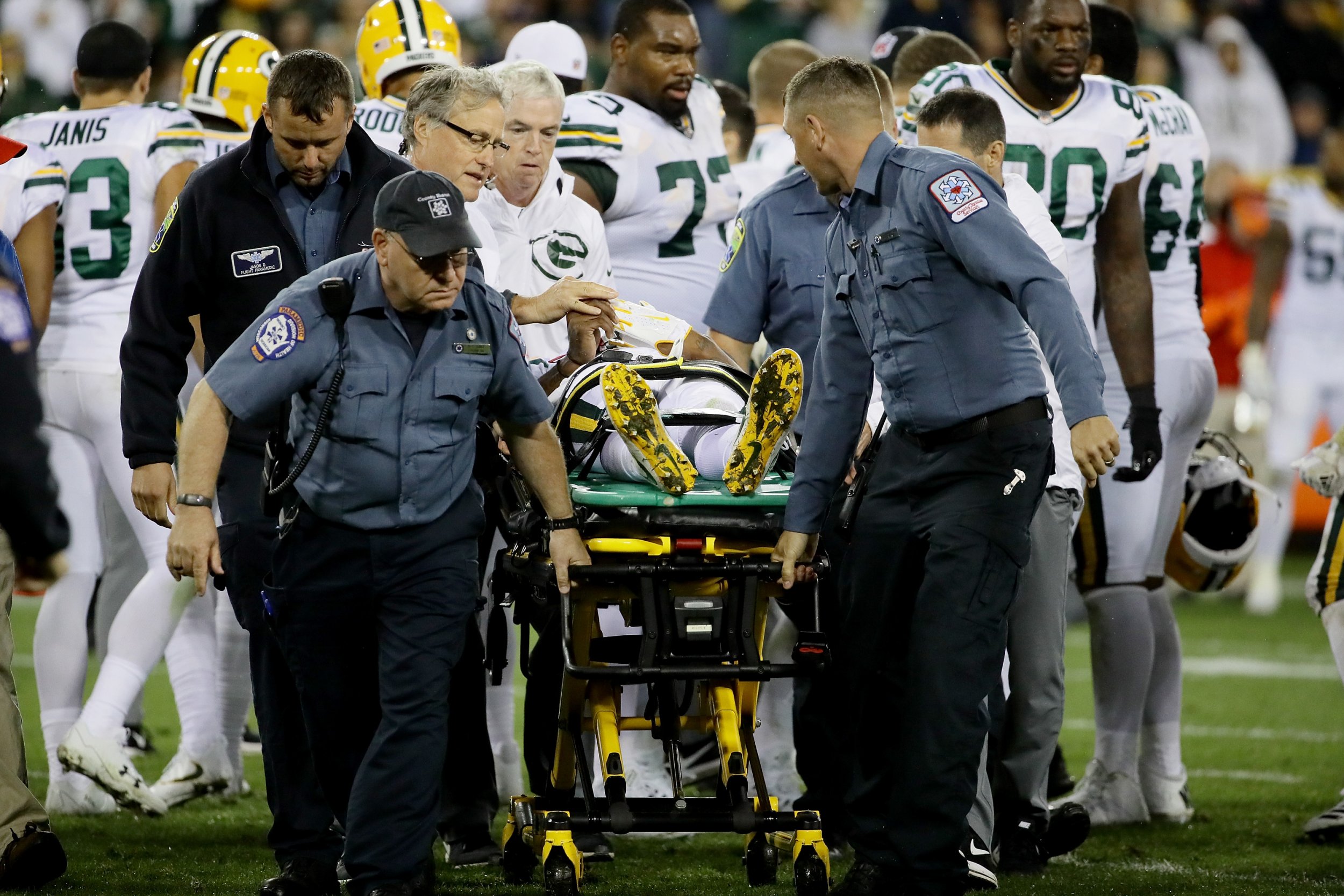 Bears Vs. Packers: Davante Adams Injury Reminds Goodell, And Trump, Of ...