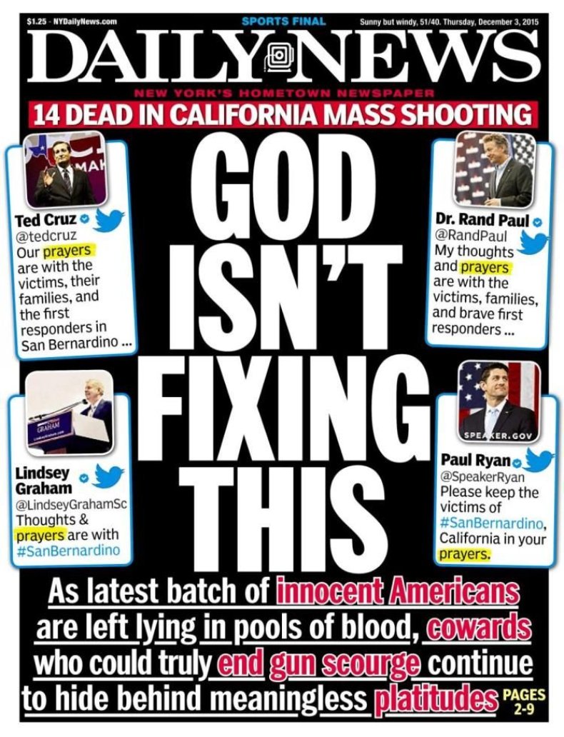 daily news cover