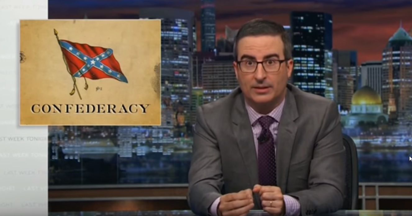 John Oliver's Stirring History Lesson on Confederacy and Slavery