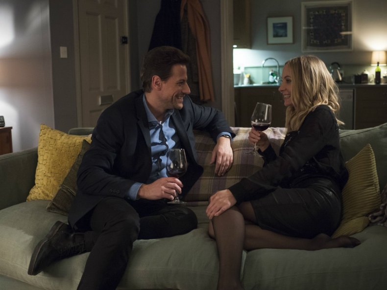 Ioan Gruffudd and Joanne Froggatt in Liar