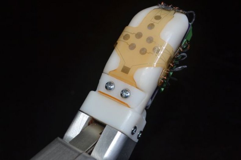 artificial skin robot sense of touch