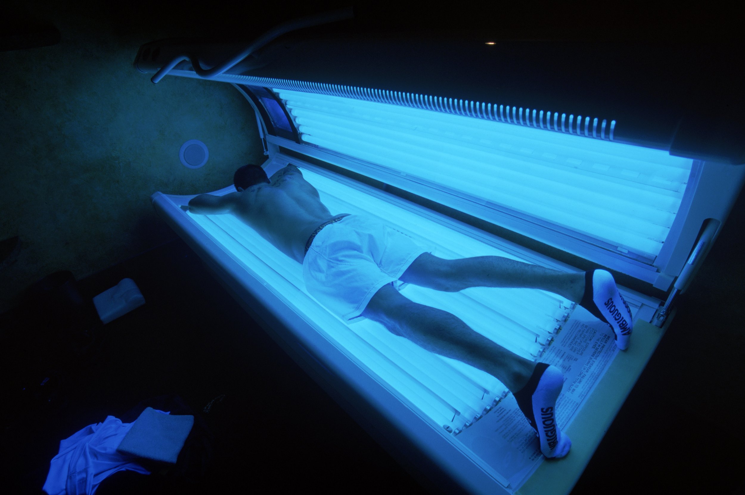 You can get addicted to tanning beds just like drugs and alcohol.