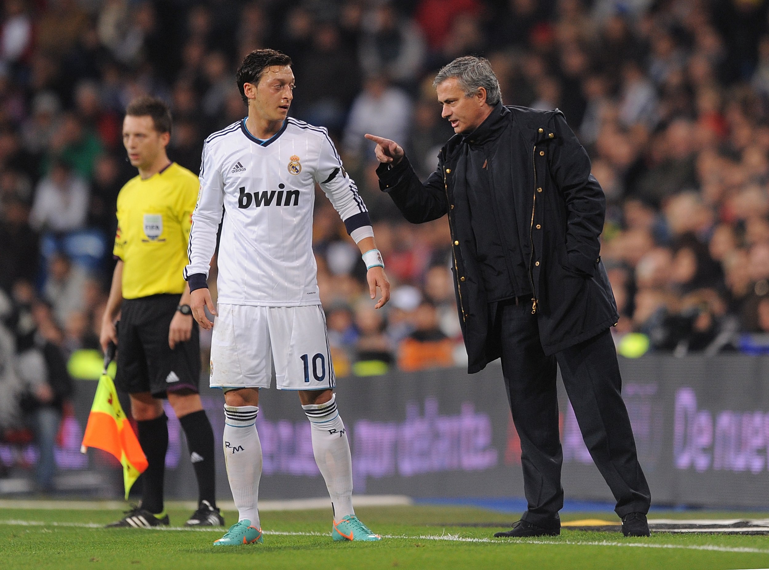 Ozil and Mourinho