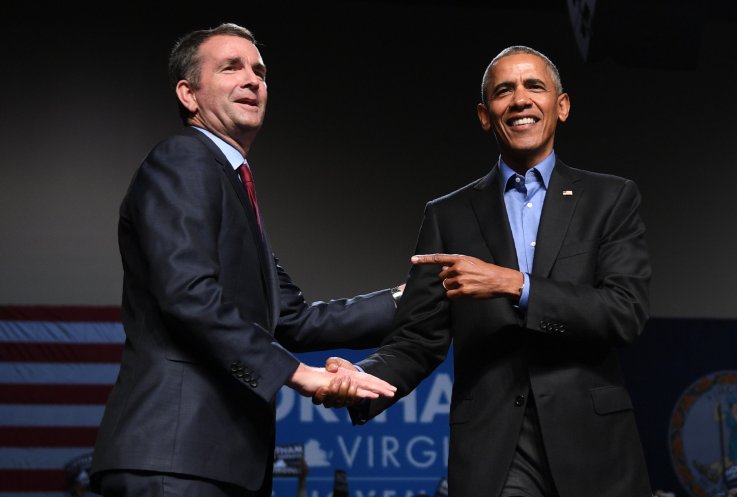 Ralph Northam, Barack Obama Ralph Northam, Barack Obama