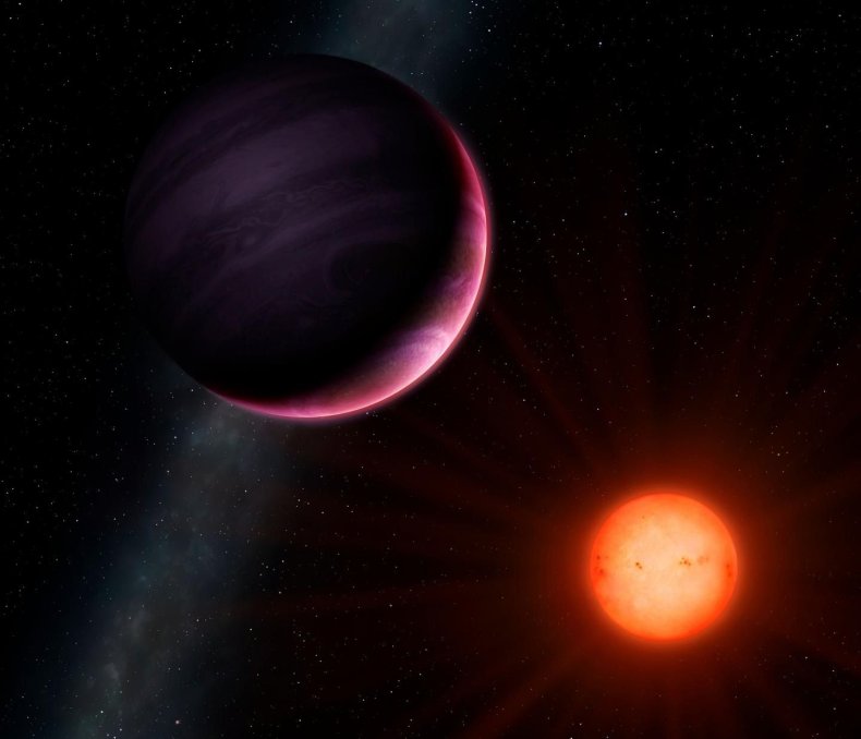 giant planet tiny sun