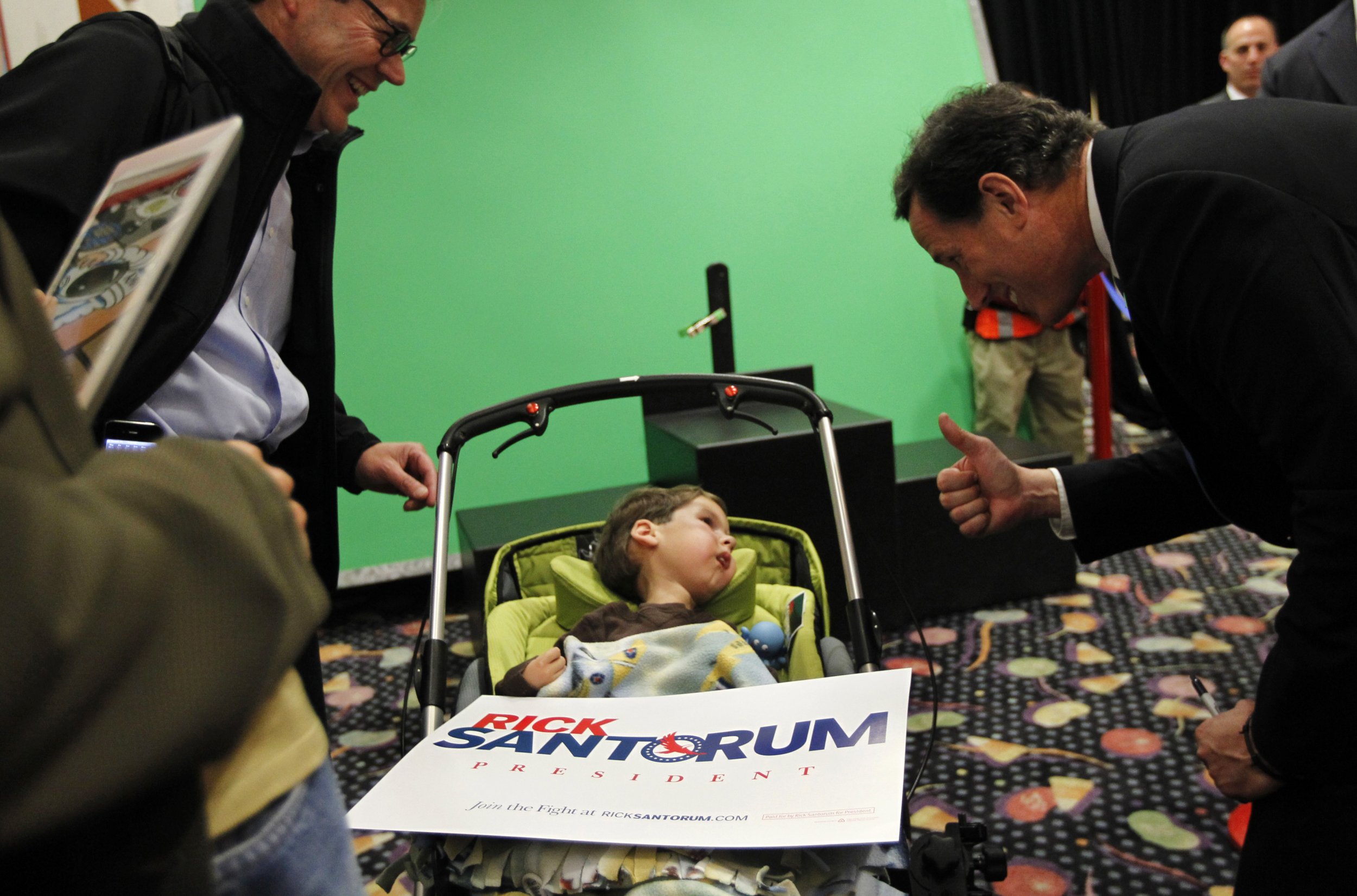 Santorum and SMA patient