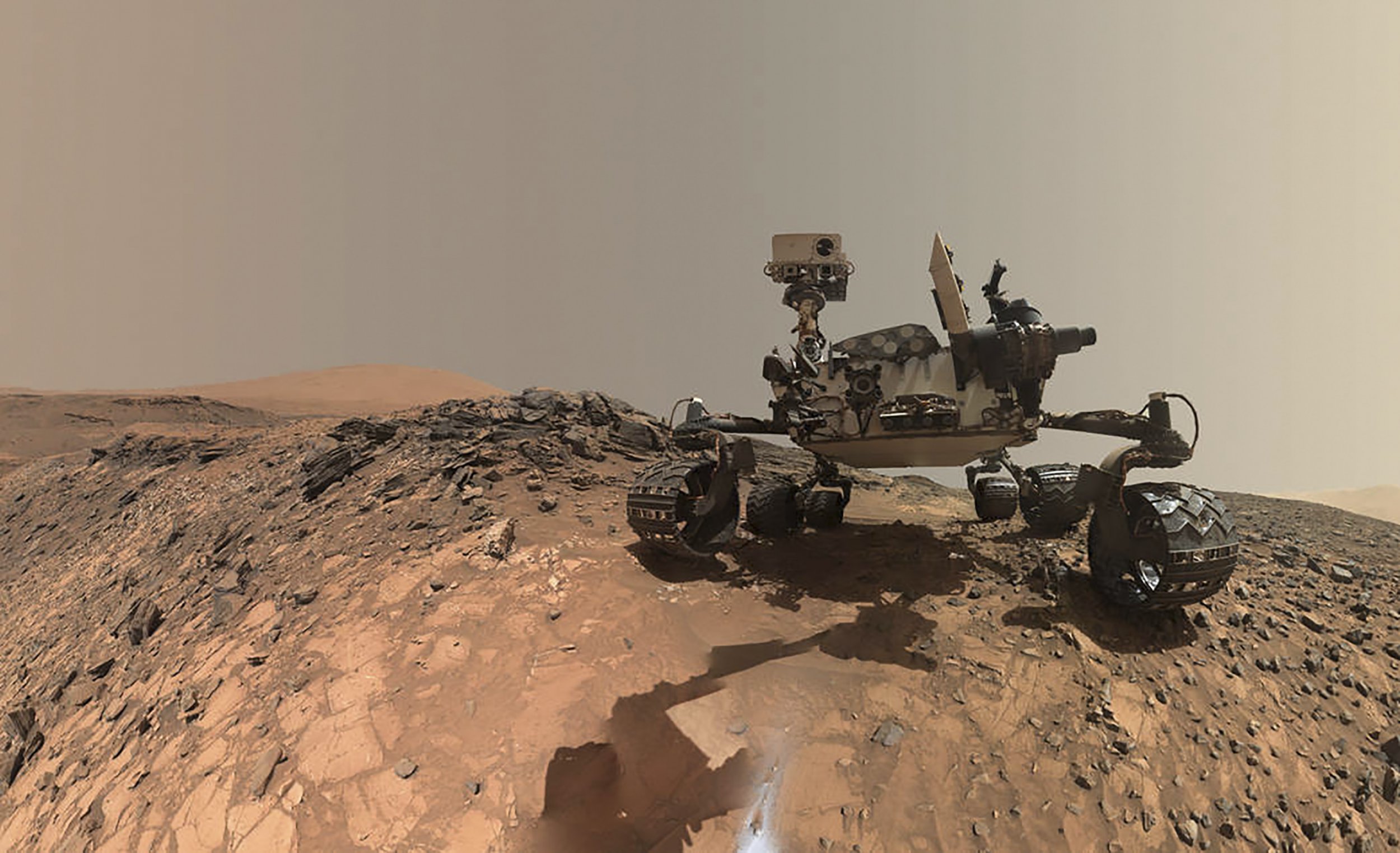 curiosity rover color