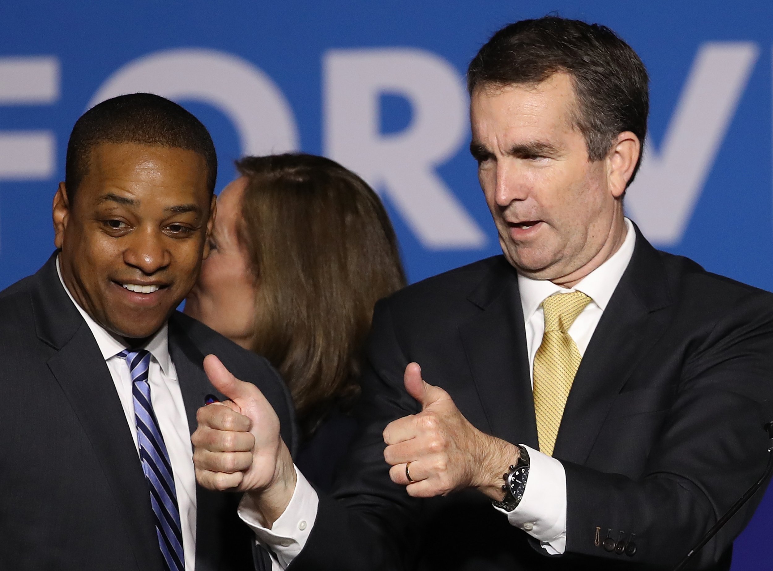 Ralph Northam, Justin Fairfax