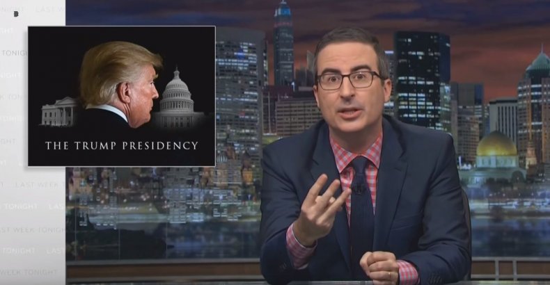 Trump is destroying America with trolling and more, says John Oliver