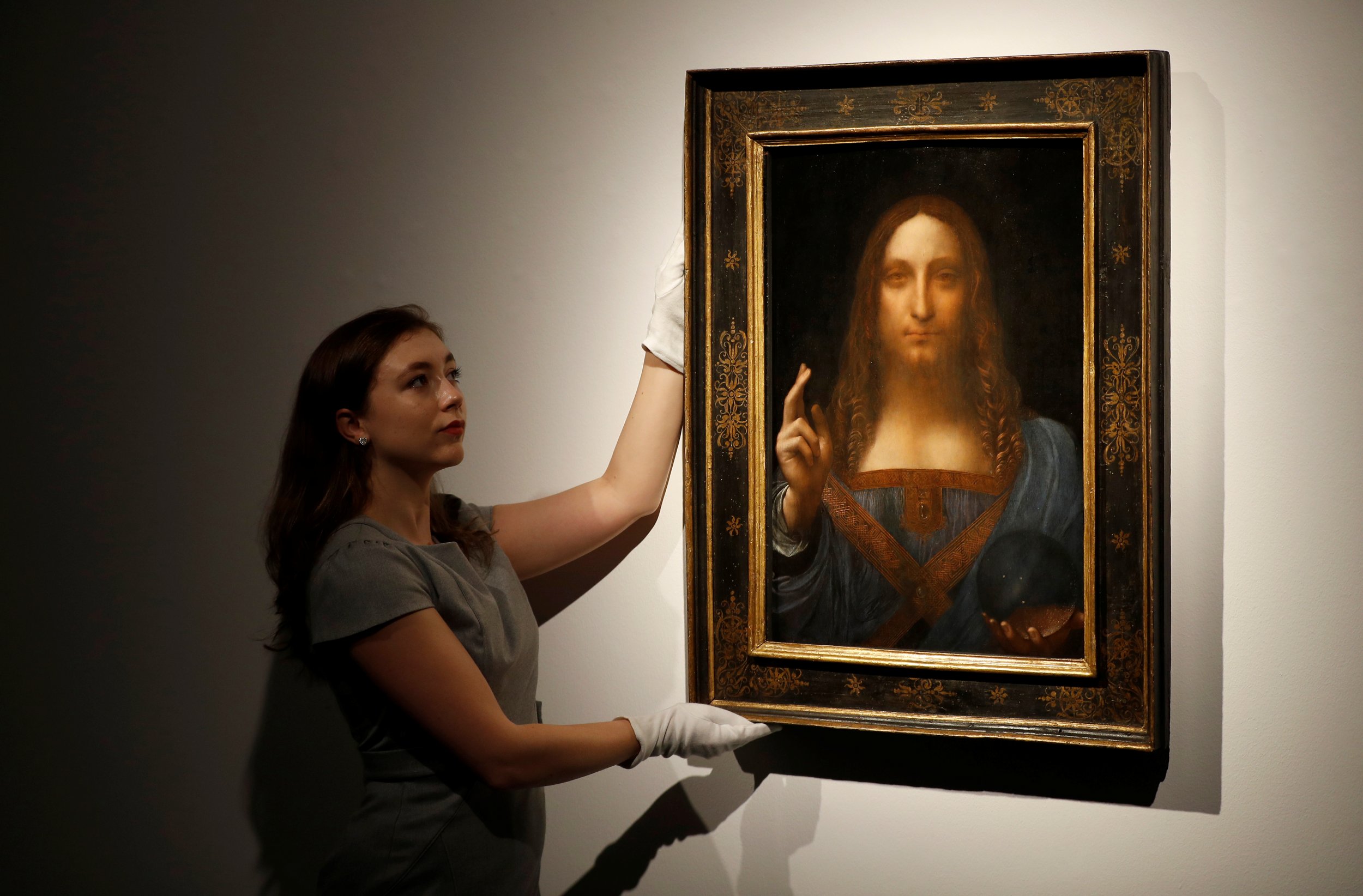 A Leonardo Da Vinci Portrait Of Jesus Bought For $10,10 At An