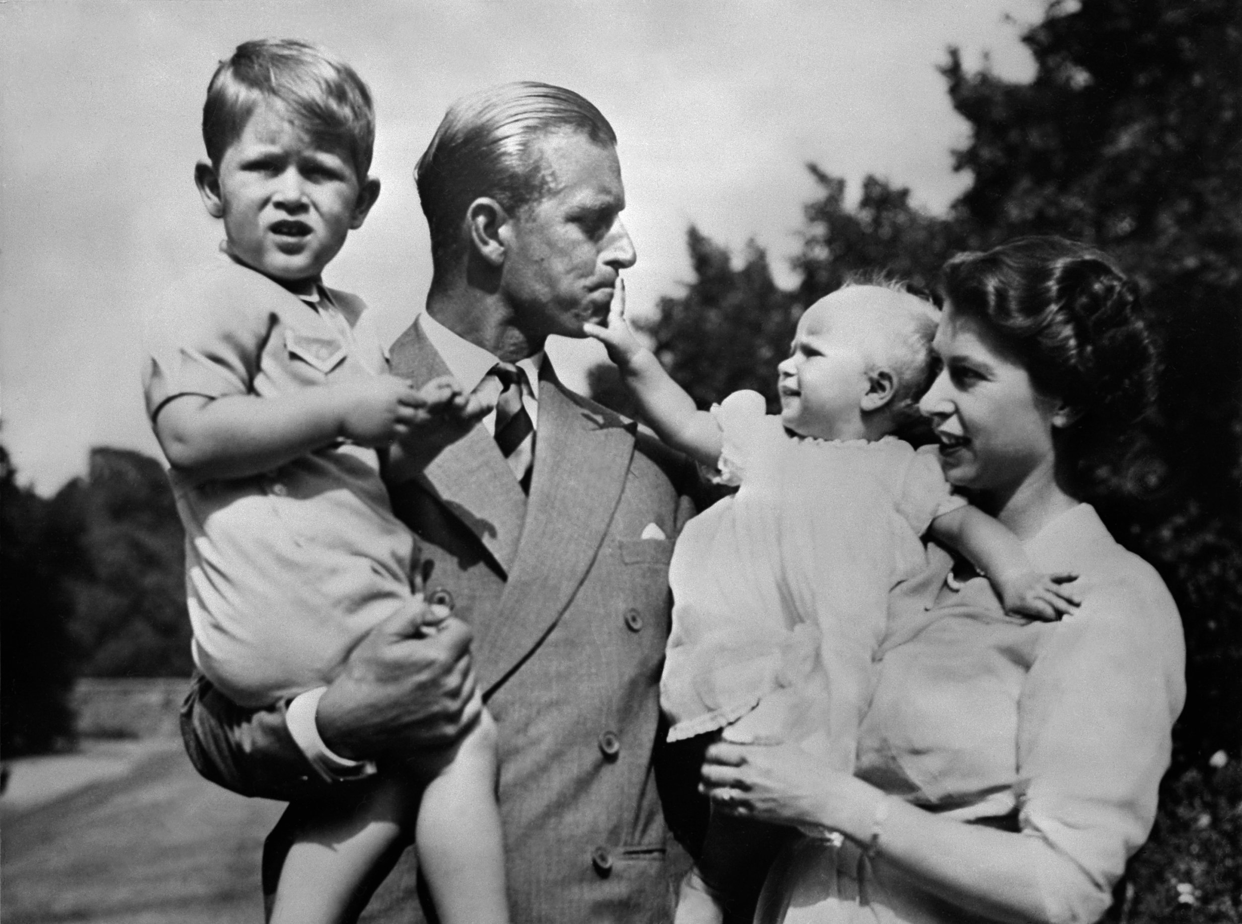 Queen Elizabeth Ii And Prince Philip Young