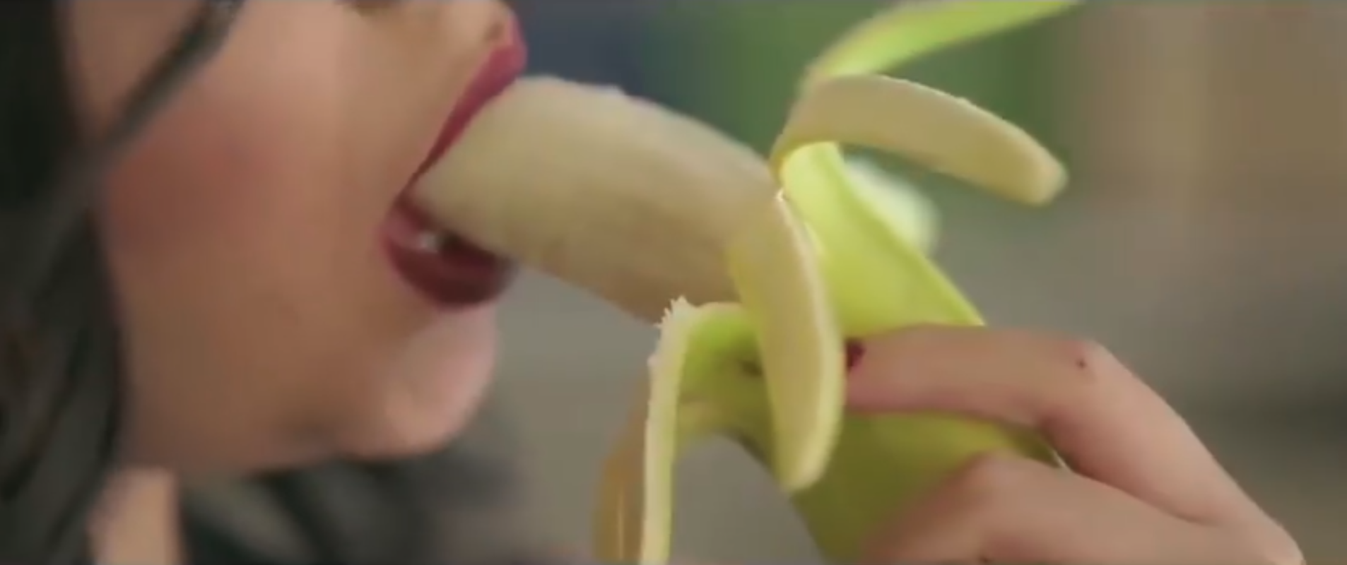 Banane in fotze