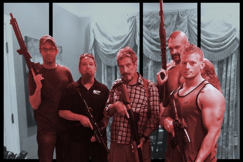 john mcafee belize kidnap cartels