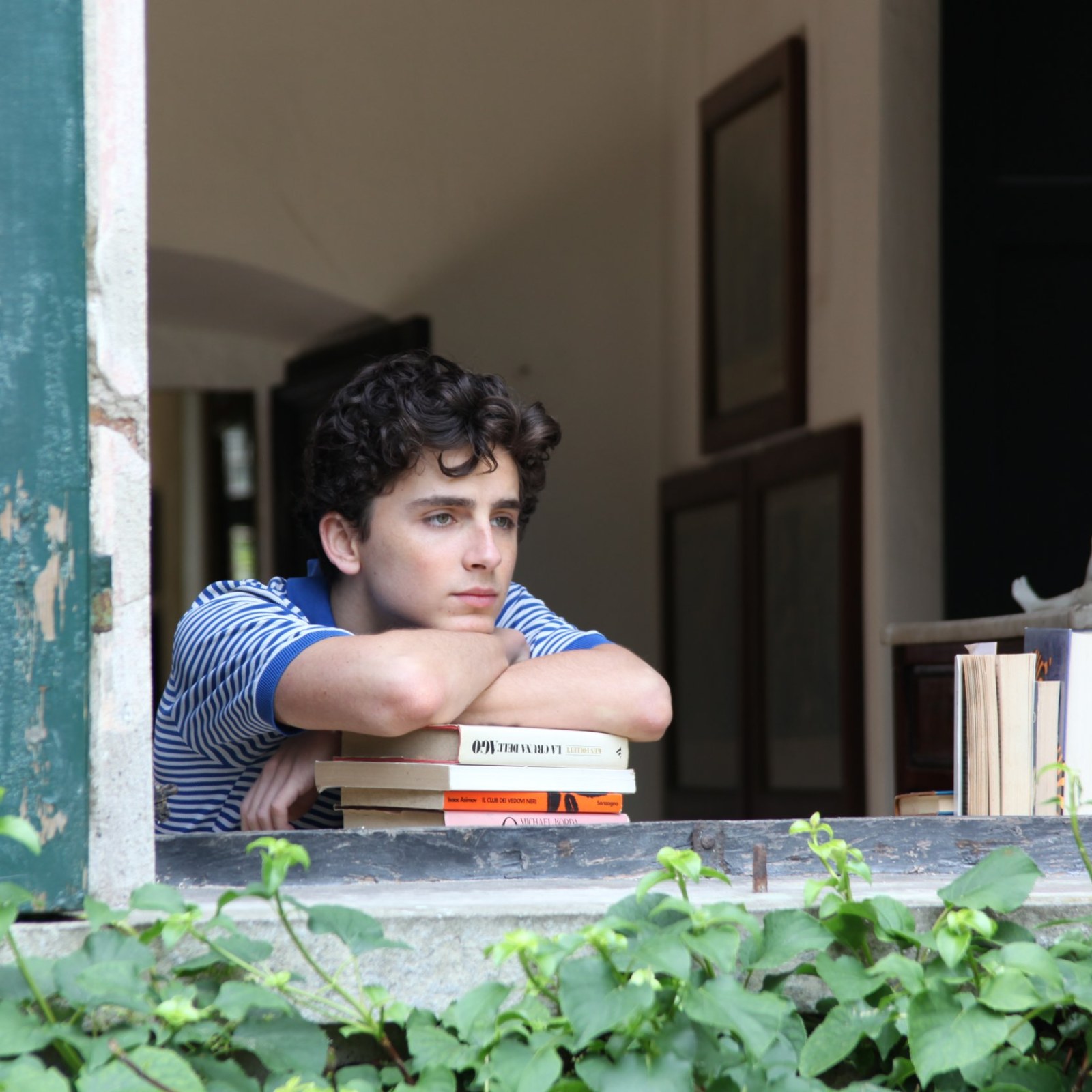 Timothee Chalamet playing a 17 year old boy in "Call me by your name" 