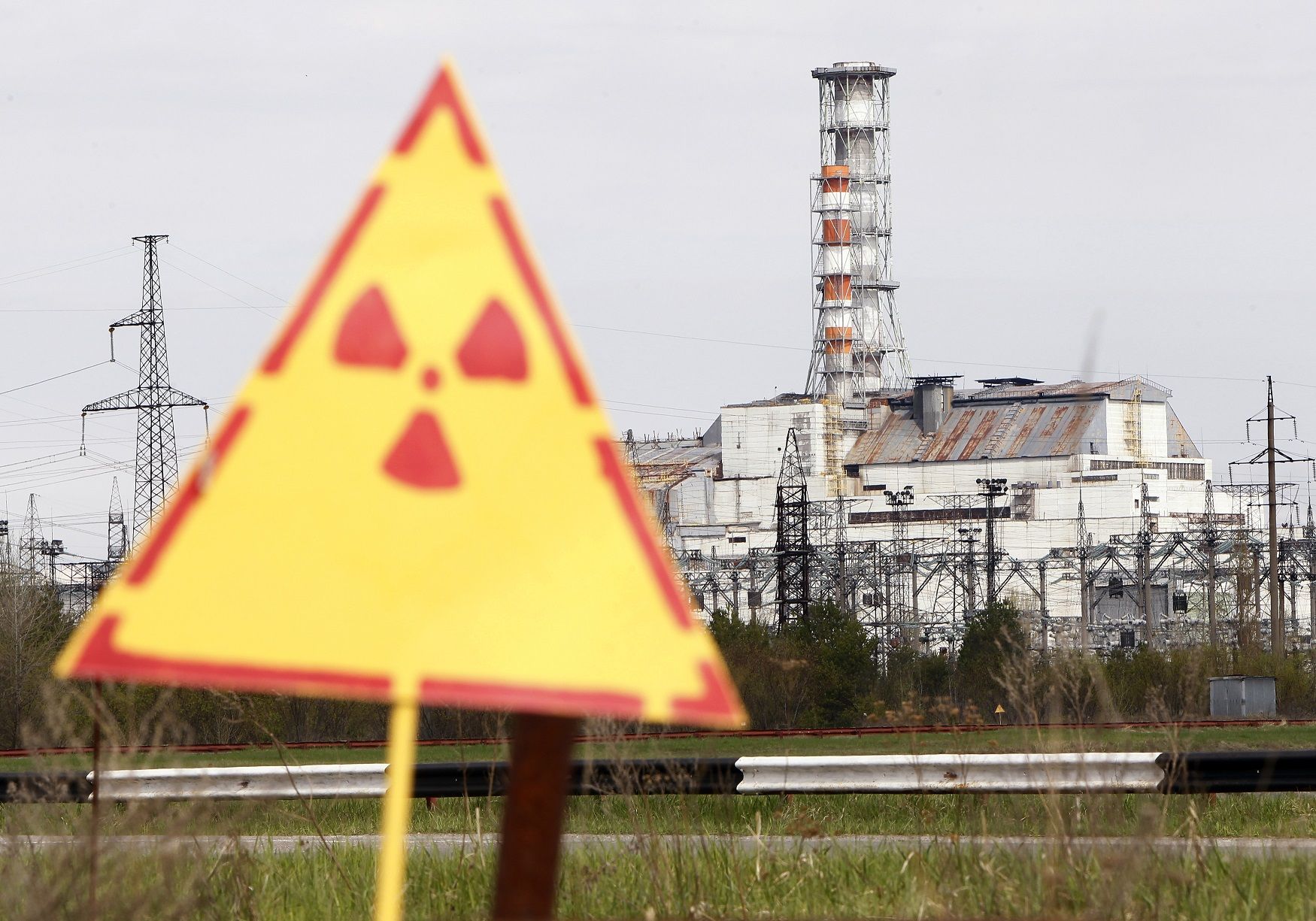 Chernobyl disaster exclusion zone solar panels