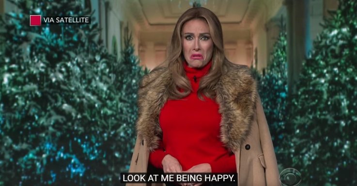 Melania Trump says she's happy to be first lady Melania Trump says she's happy to be first lady