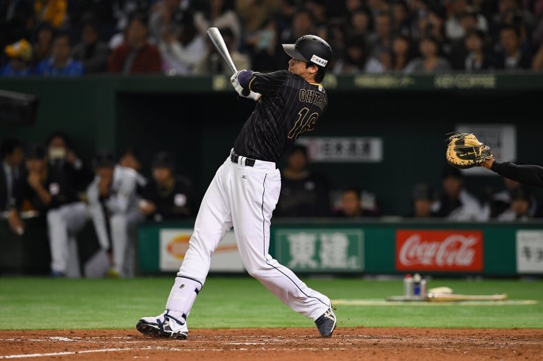 Japanese baseball star Shohei Otani.