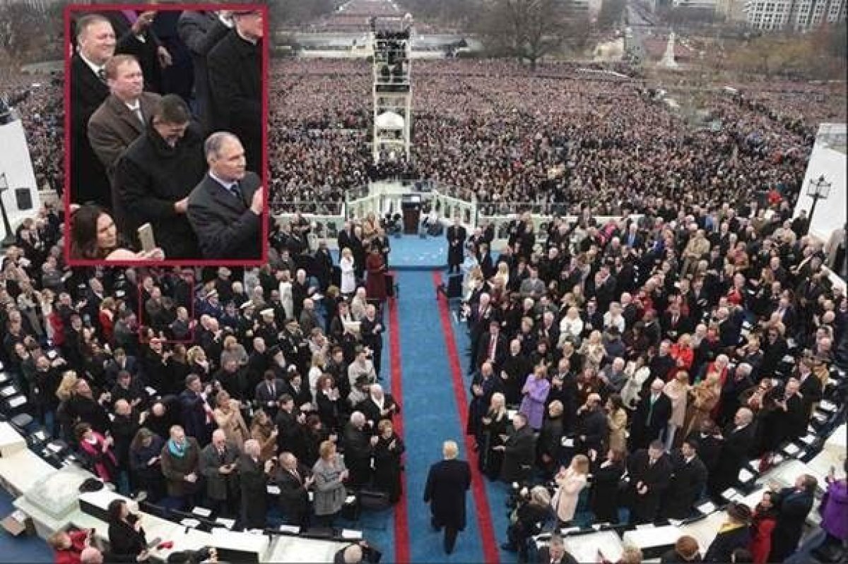 Flynn Inauguration Photo