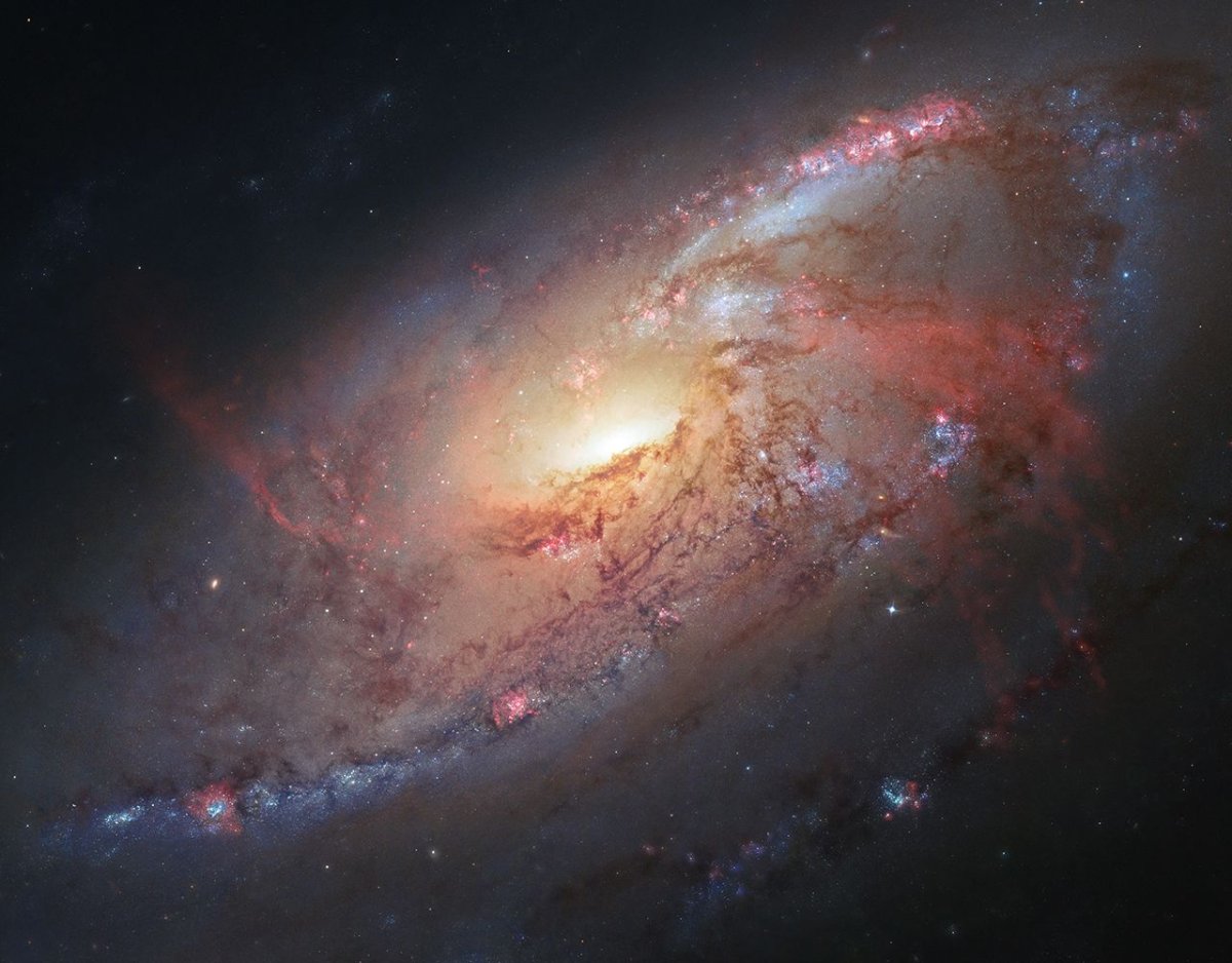 12_7_Spiral Galaxy M106