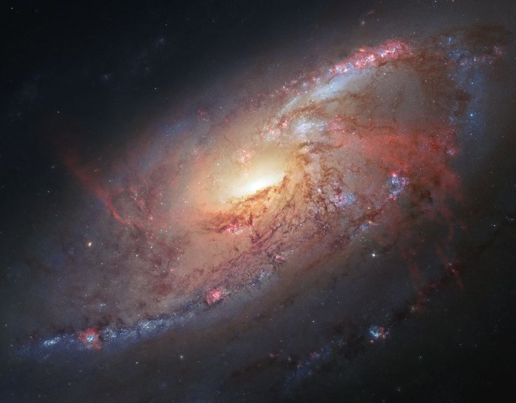 12_7_Spiral Galaxy M106 12_7_Spiral Galaxy M106