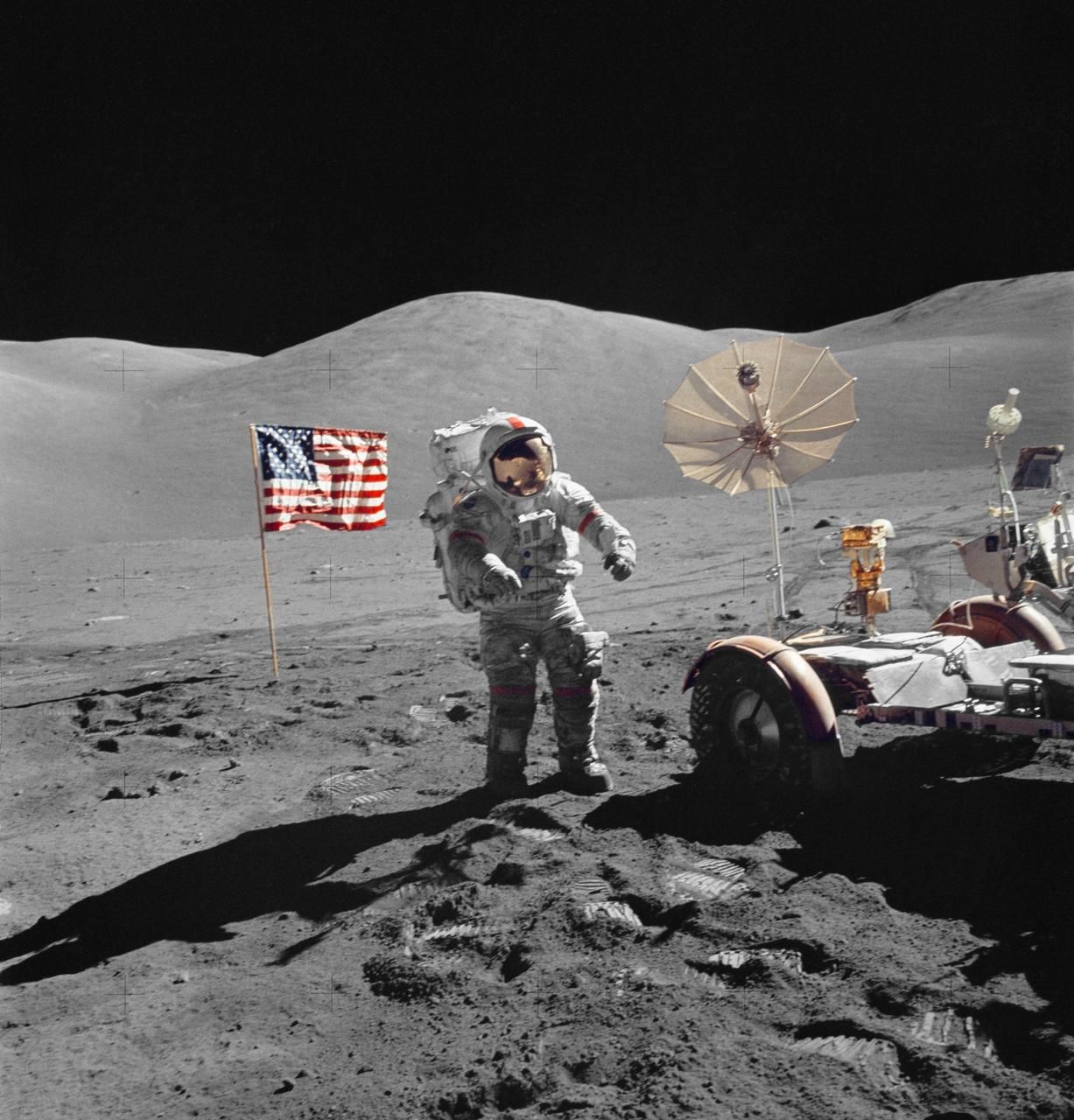 NASA Photos Celebrate Apollo 17 Anniversary, 45 Years After Historic ...