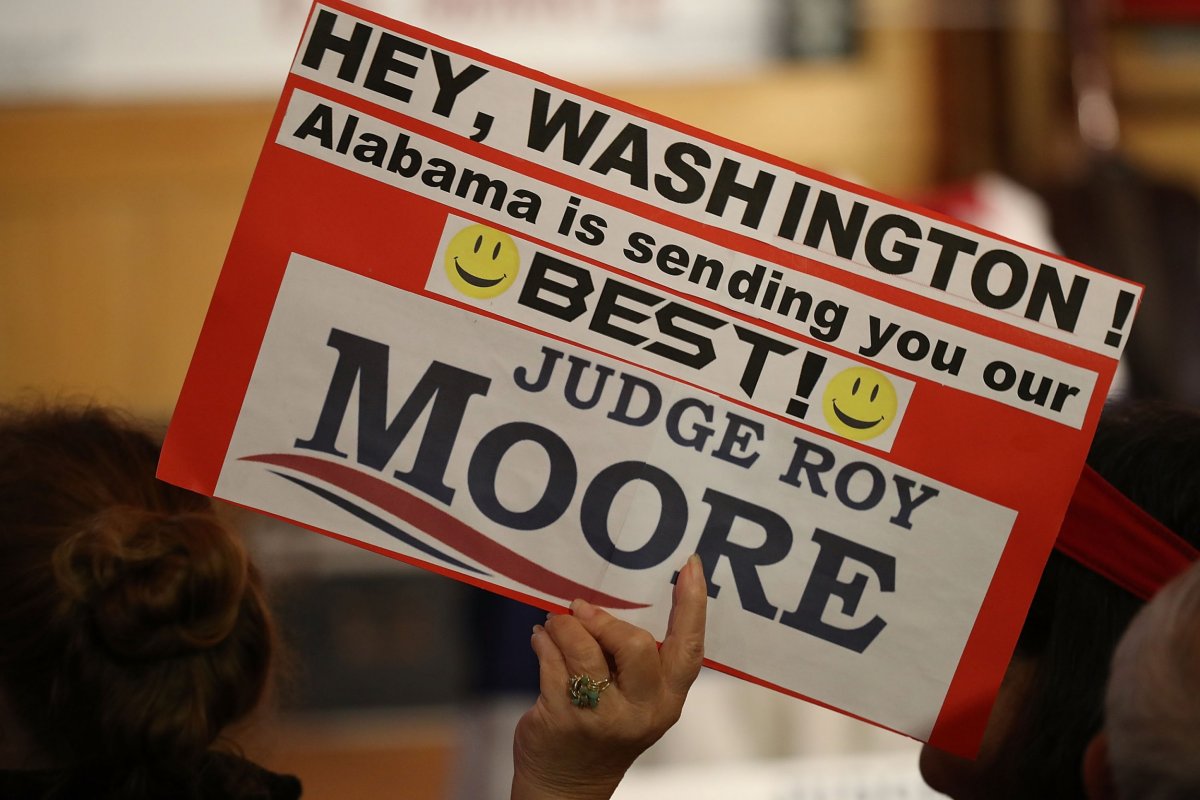 Roy Moore, Alabama election