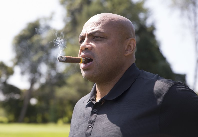 NBA Hall of Famer Charles Barkley.