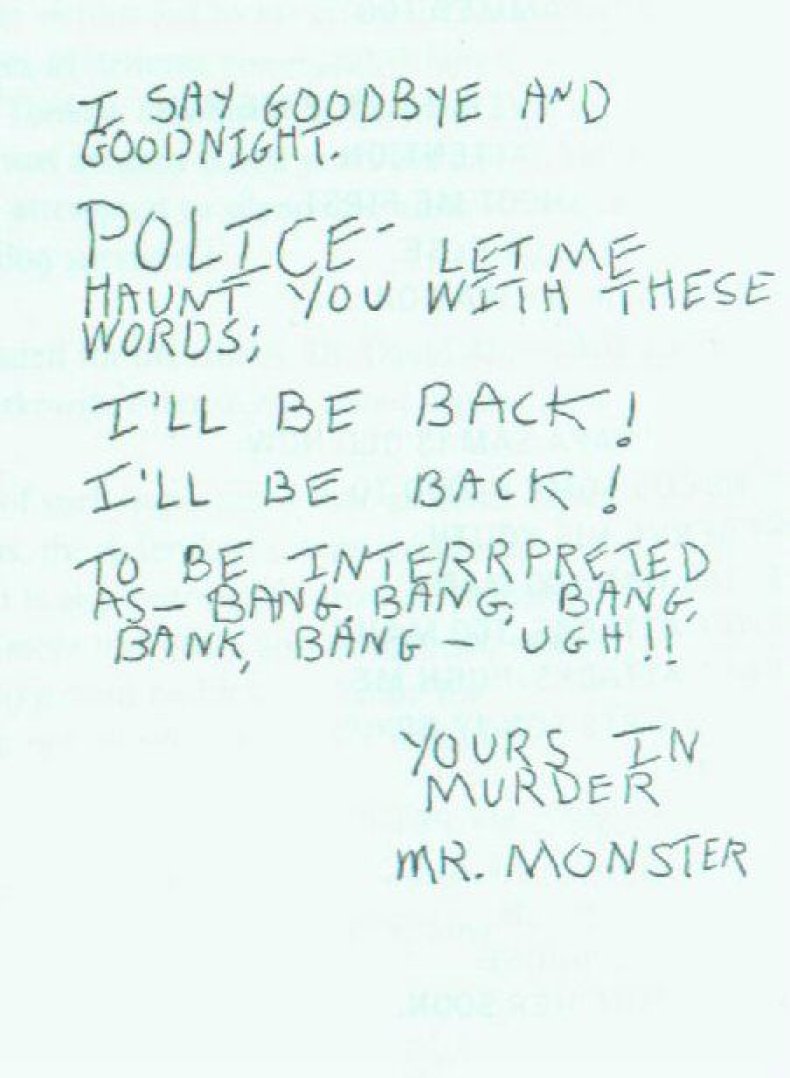 son of sam letter