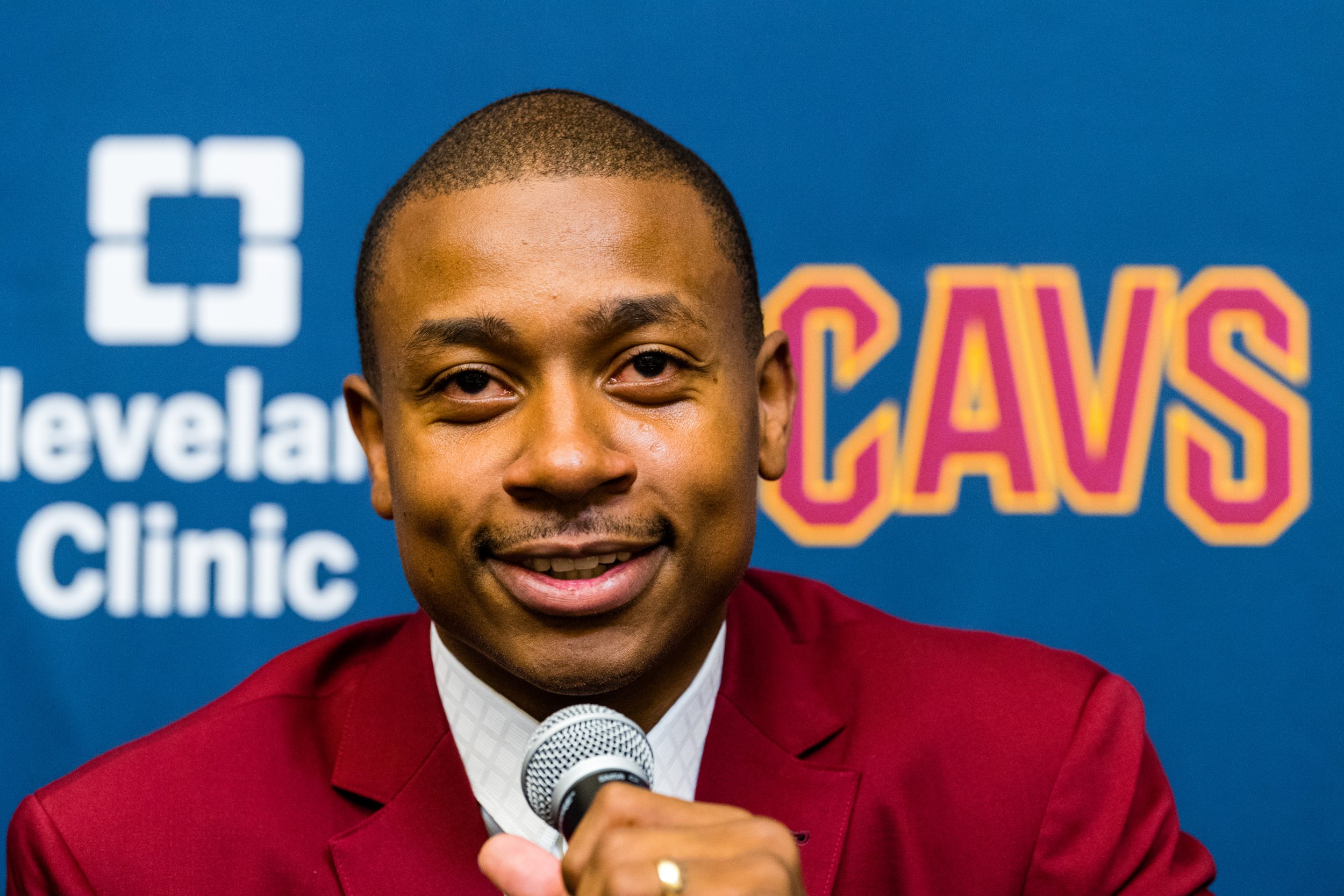 Cleveland Cavaliers point guard Isaiah Thomas.