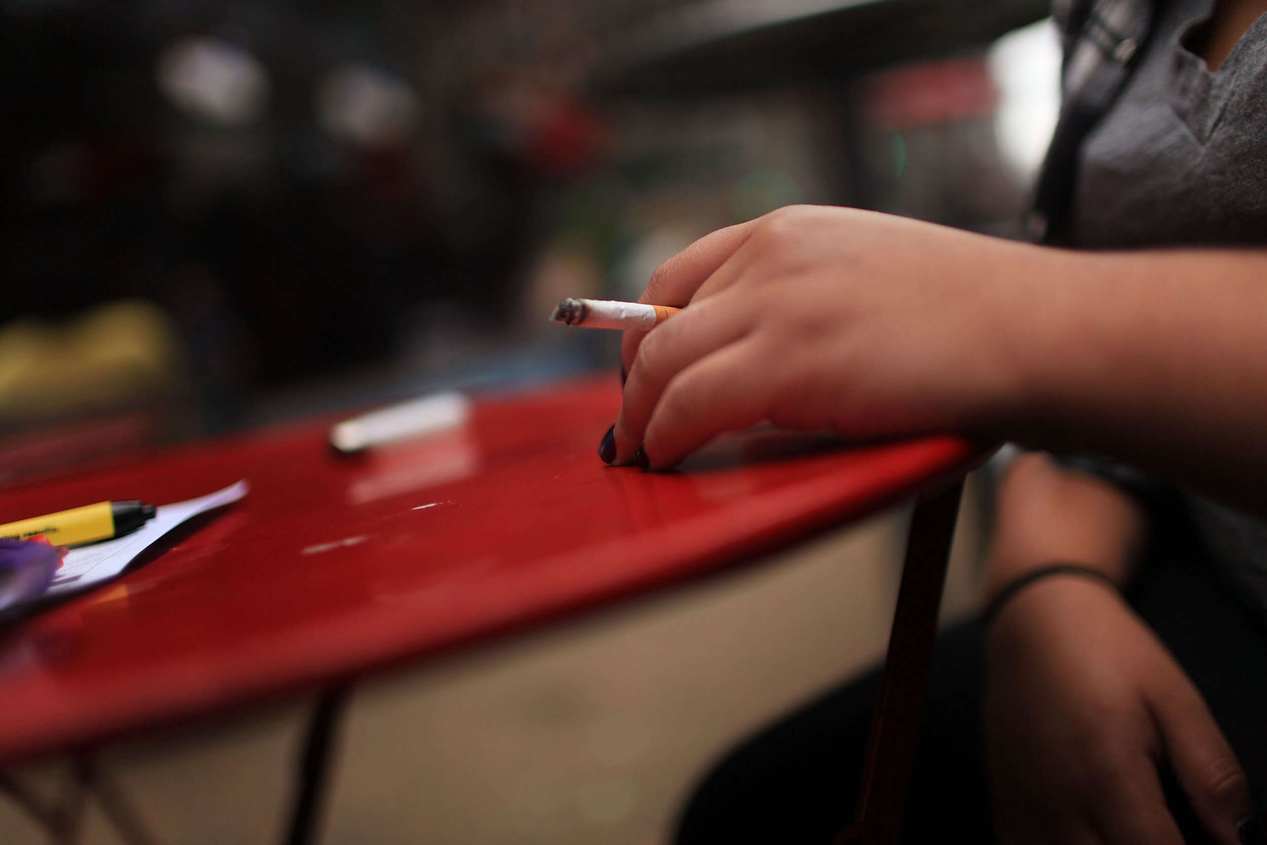 smoking times square