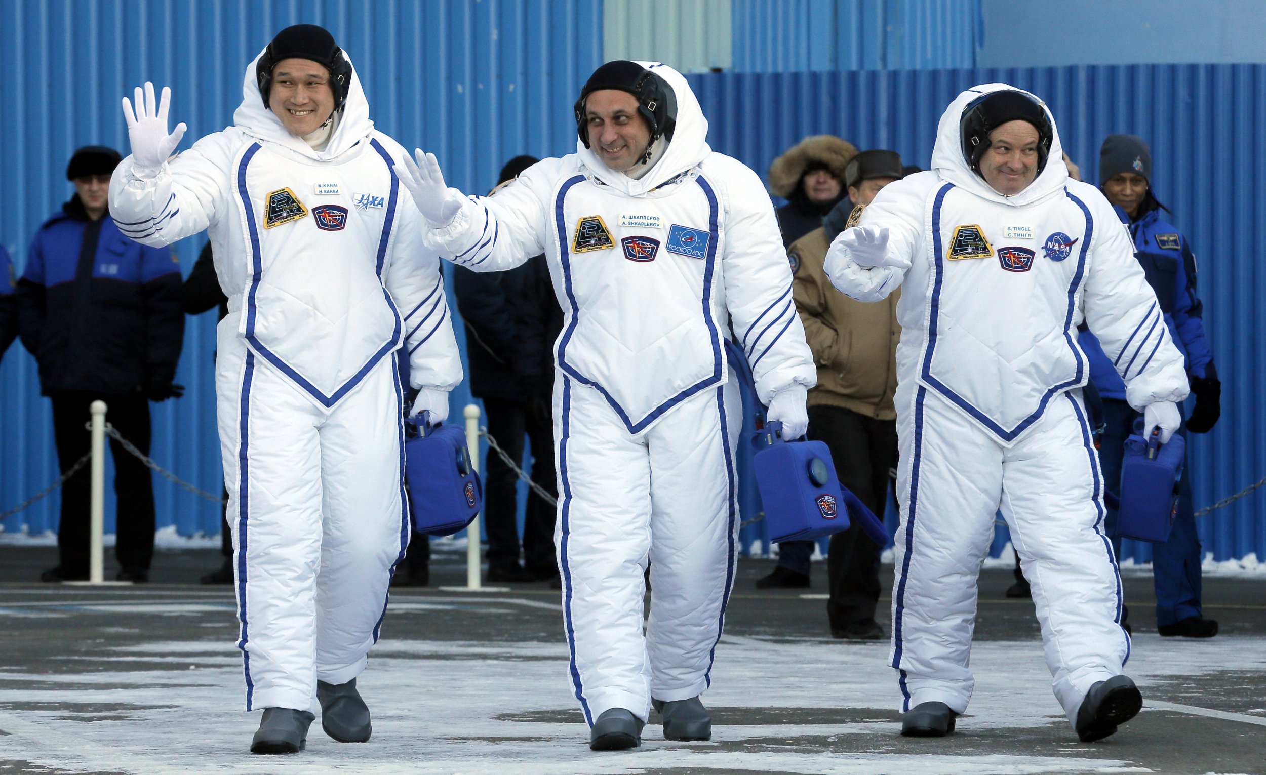 NASA s Scott Tingle Blasts Off For International Space Station For Six 