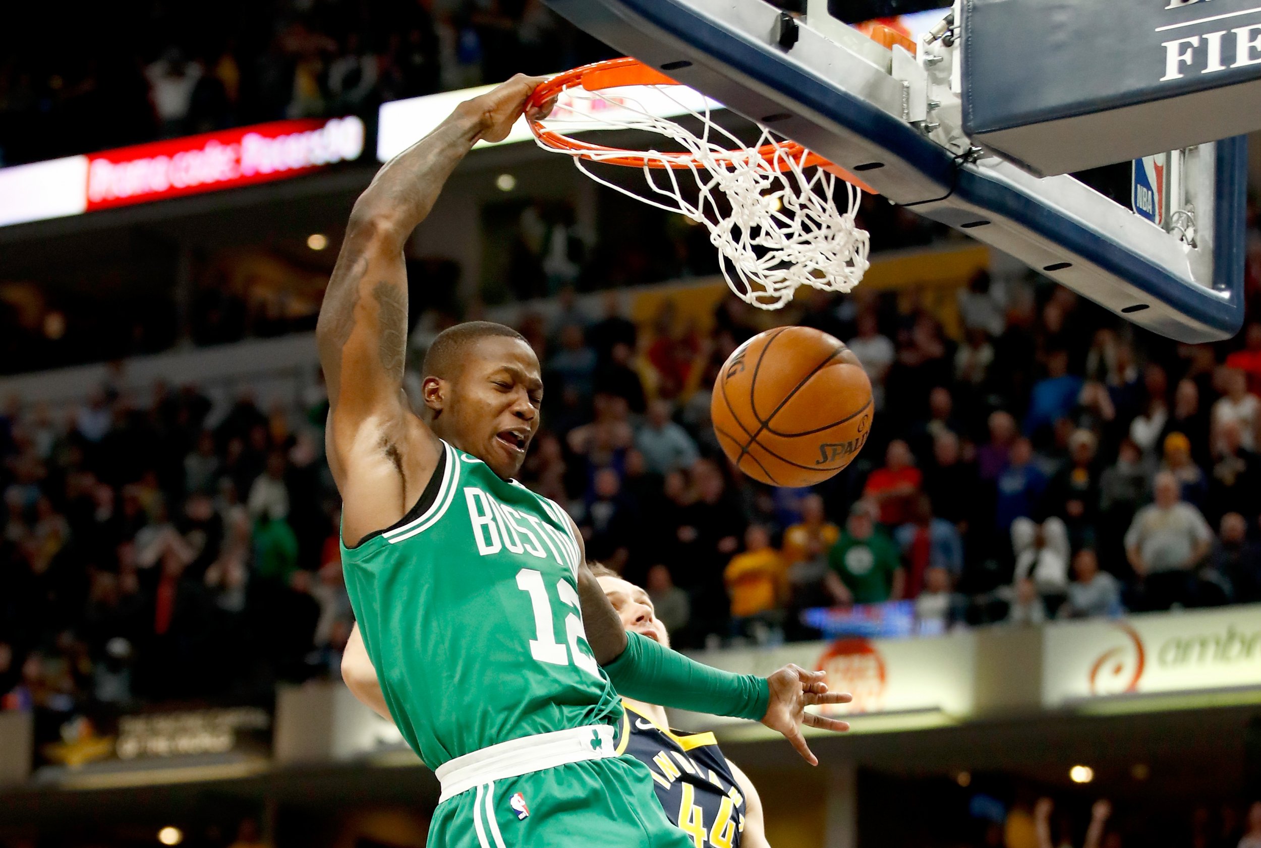 Video: Terry Rozier Dunks Celtics Over Pacers With NBA Videogame Finish