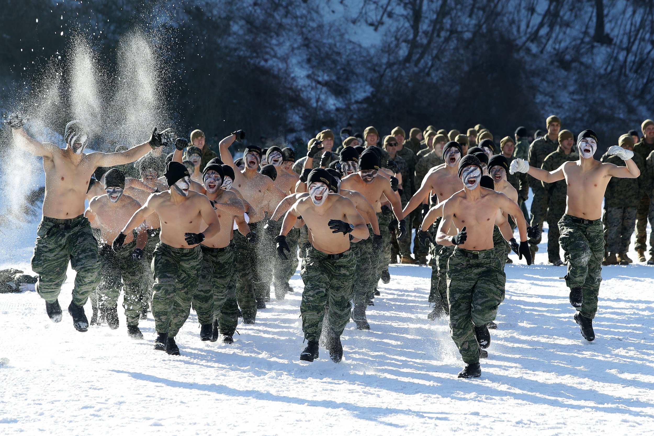 US SOLDIERS AT WINTER