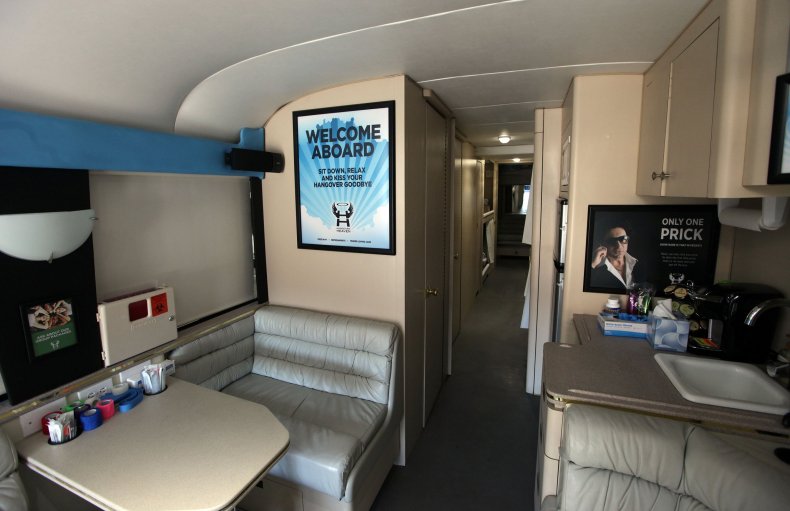 Hangover bus